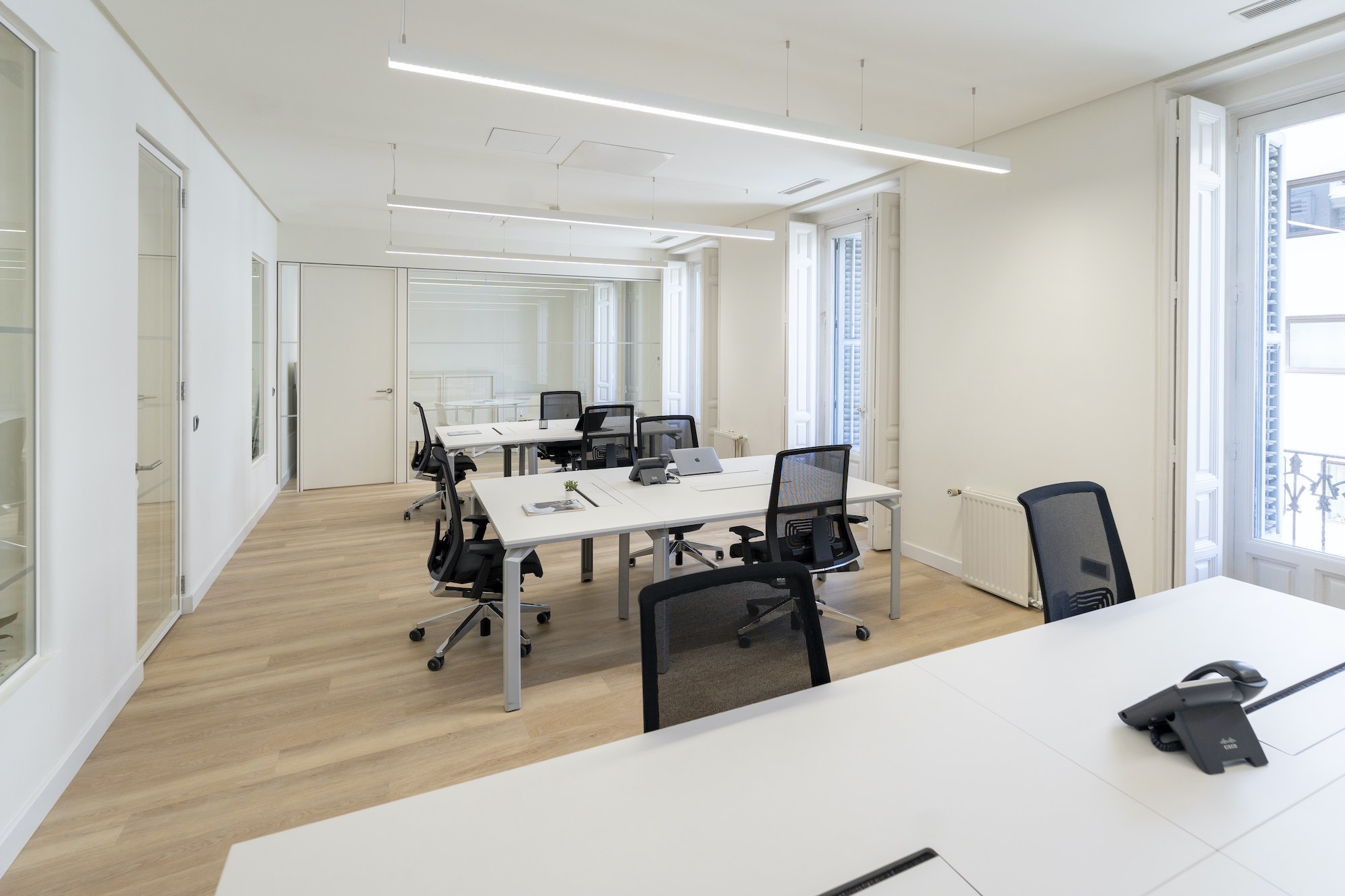 250m2 of offices in the heart of Madrid's Golden Mile