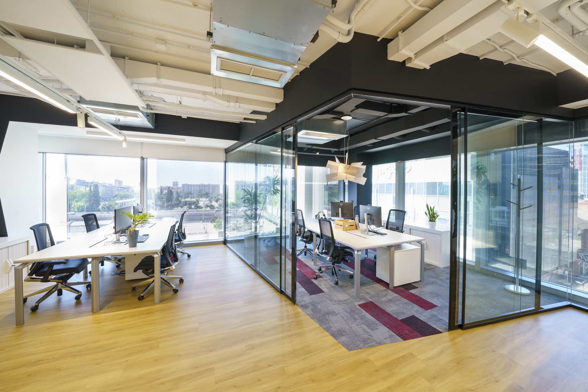 Private meeting spaces in offices