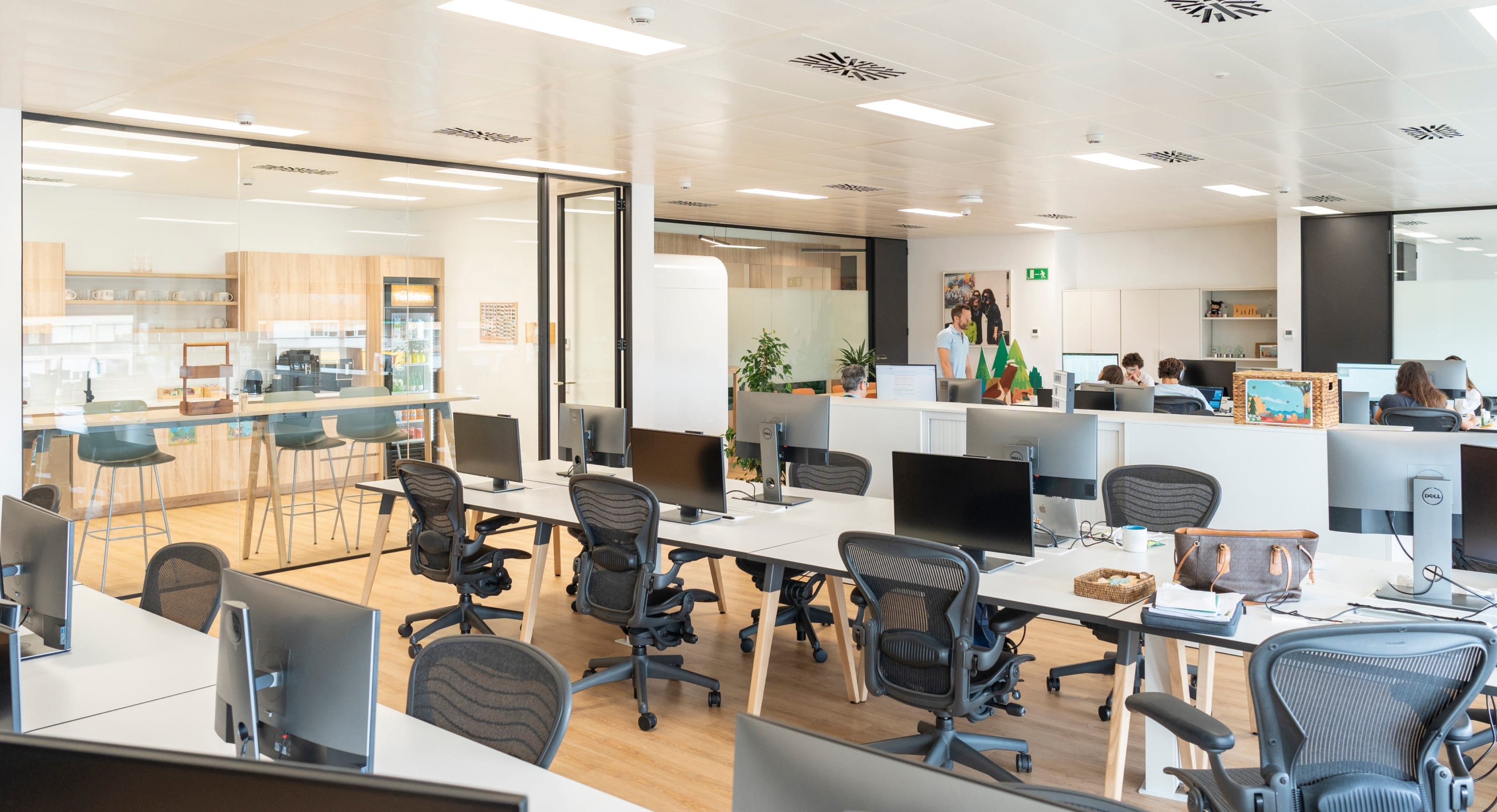 Coworking for companies with shared and private offices