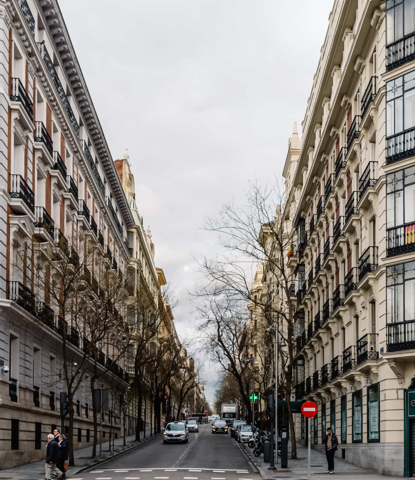 Calle Jorge Juan, where the Lexington Coworking offices are located