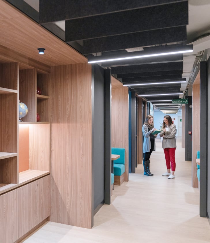 Flexible workspaces in Príncipe de Vergara