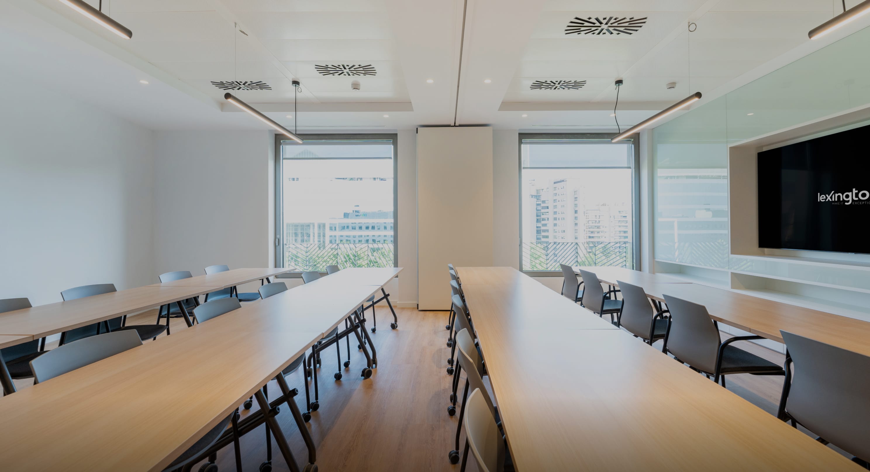 Hourly training rooms in Barcelona